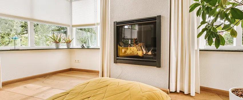 Residential Fireplace Ceramic Glass Installation in Arcata, CA