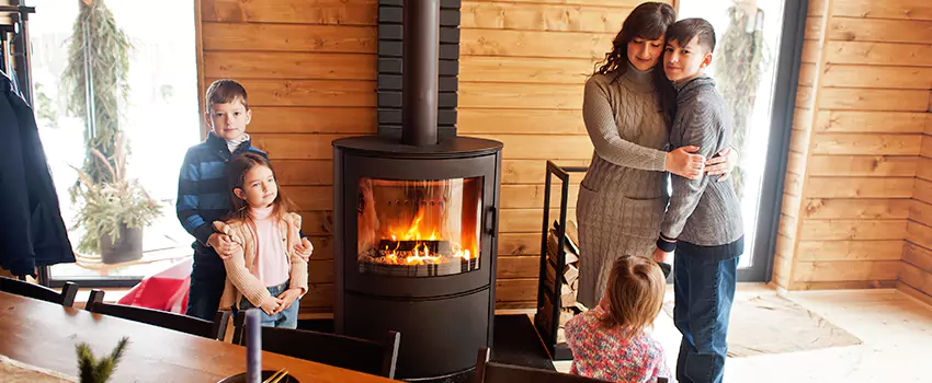 Morso Cast Iron Fireplace Insert Installation in Arcata, California