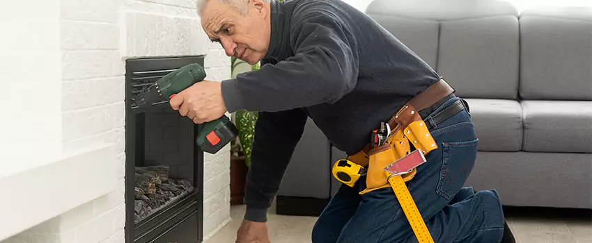 New Indoor Fireplace Installation in Arcata, California