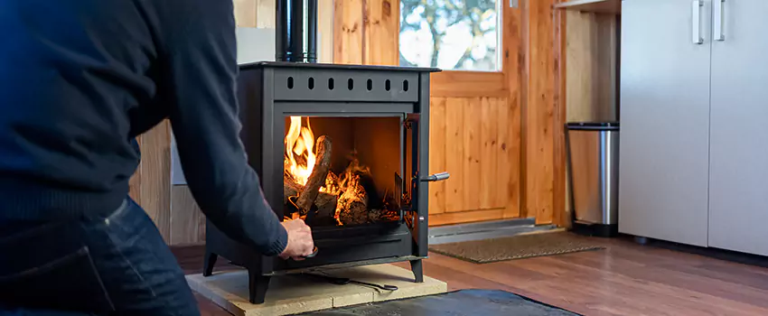 Open Hearth Wood Fireplace Installation in Arcata, CA